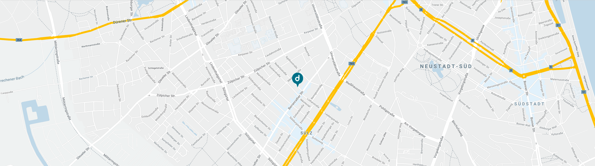 Standort Domainers Registrar AG: Redwitzstraße 7 C, 50937 Köln